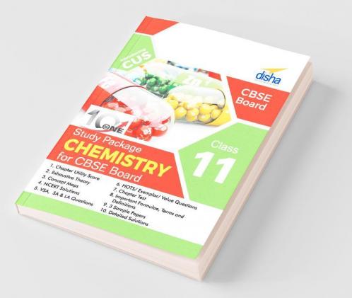 10 in One Study Package for CBSE Chemistry Class 11 with 3 Sample Papers