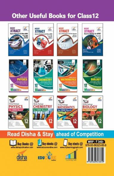 Chapter-wise NCERT + Exemplar + Past 10 Years Solutions for CBSE Class 12 Chemistry 4th Edition