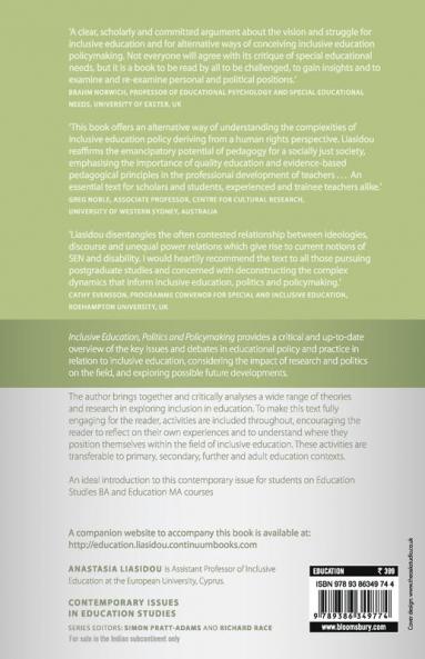 Inclusive Education Politics and Policymaking