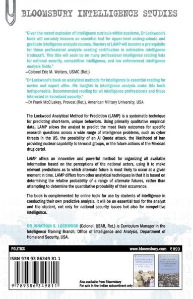 The Lockwood Analytical Method for Prediction (LAMP): A Method for Predictive Intelligence Analysis