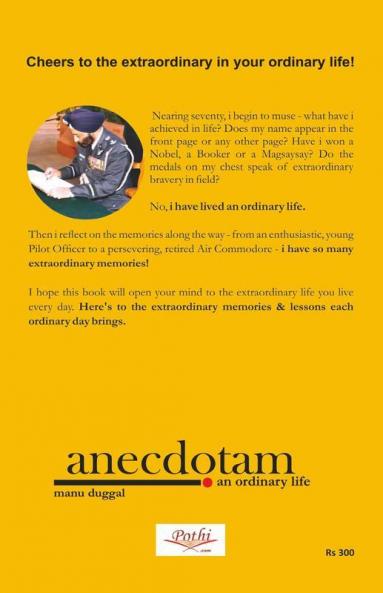 Anecdotam….. an ordinary life