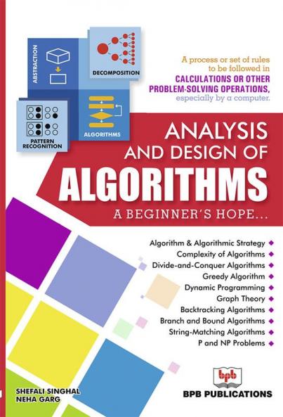 ANALYSIS AND DESIGN OF ALGORITHMS