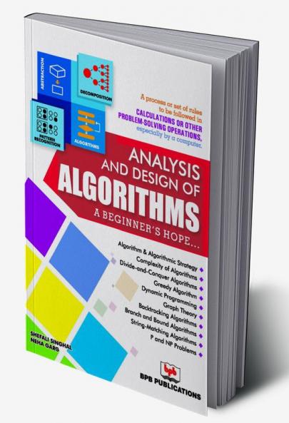 ANALYSIS AND DESIGN OF ALGORITHMS