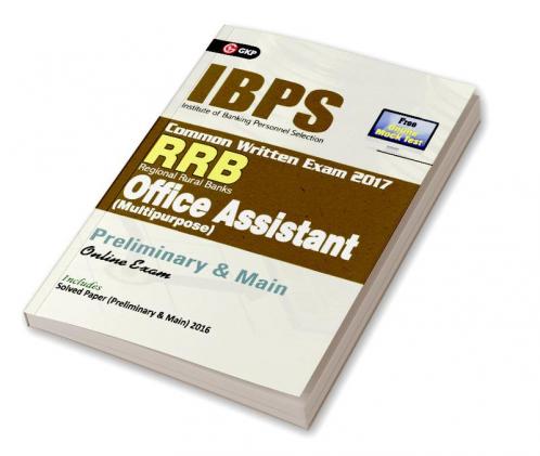 IBPS RRB-CWE Office Assistant (Multipurpose) Preliminary & Main Guide 2017