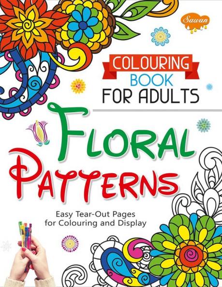 Colouring Book for Adults Floral Patterns