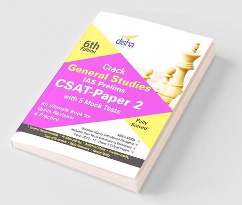 Crack General Studies IAS Prelims (CSAT) - Paper 2 with 5 Mock Tests 6th Edition