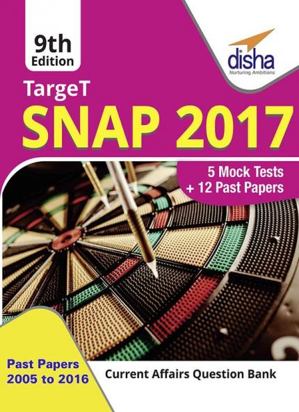 TARGET SNAP 2017 (Past Papers 2005 - 2016) + 5 Mock Tests - 9th Edition