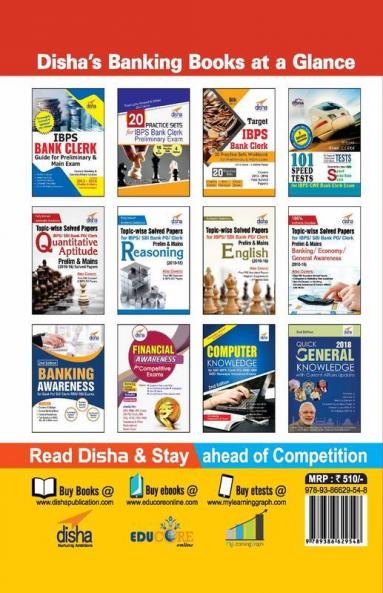 IBPS Bank Clerk Preliminary Exam MegaBook (Guide + Past Papers + 15 Practice Sets) - 2nd Edition