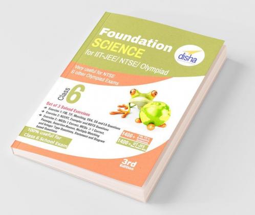 Foundation Science for IIT-JEE/ NEET/ NTSE/ Olympiad Class 6 - 3rd Edition