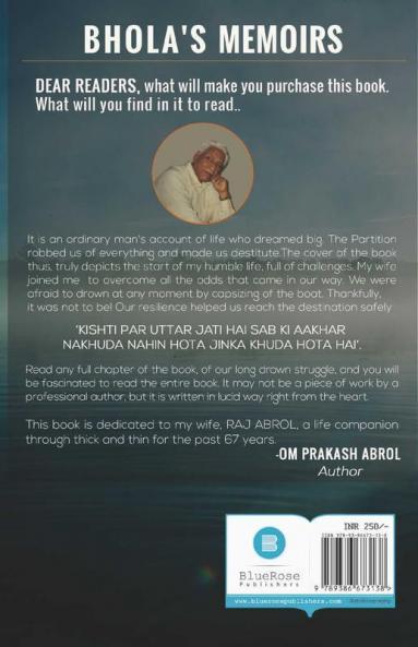 Bhola'S Memoirs