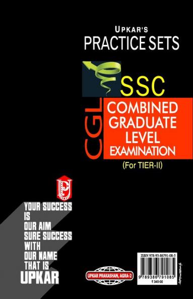 Practice Sets SSC CGL Examination (for TIER-II)