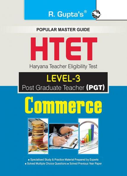 HTET (PGT) Post Graduate Teacher (Level-3) Commerce Exam Guide