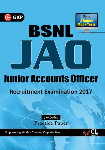 BSNL JAO (Junior Accounts Officer) Recruitment Examination 2017