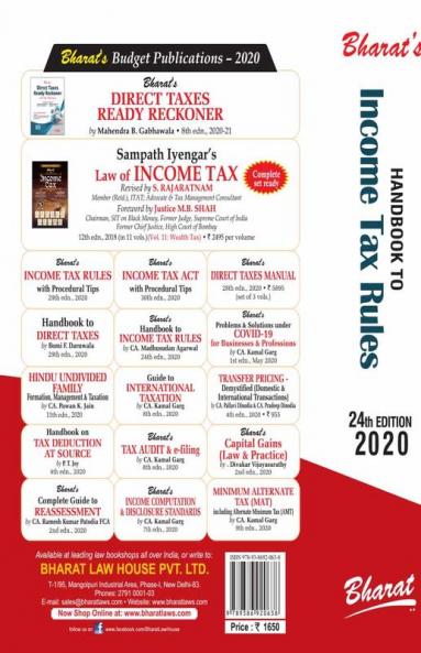 Handbook to Income Tax Rules