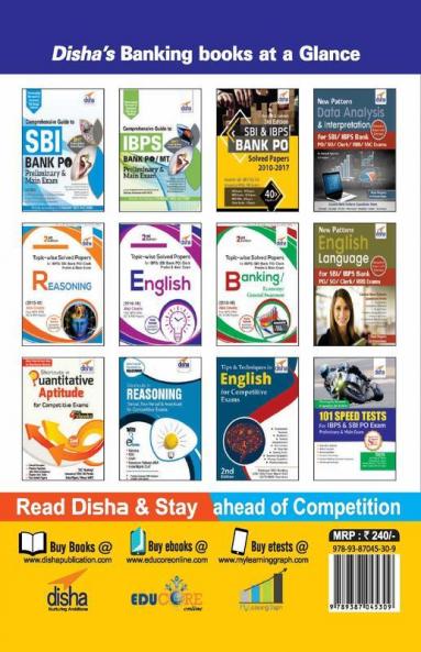 Topic-wise Solved Papers for IBPS/ SBI Bank PO/ Clerk Prelim & Mains (2010-18) Quantitative Aptitude 2nd Edition