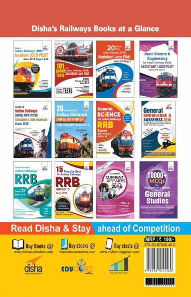 20 Practice Sets for Indian Railways (RRB) RPF/ RPSF Constable Exam 2018 Stage I