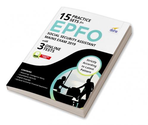 15 Practice Sets for EPFO Social Security Assistant Mains Exam 2019 with 3 Online Tests