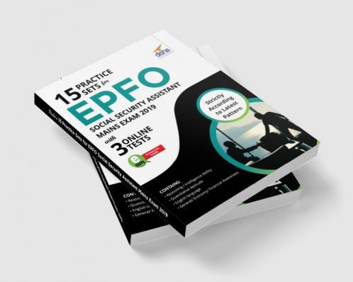 15 Practice Sets for EPFO Social Security Assistant Mains Exam 2019 with 3 Online Tests