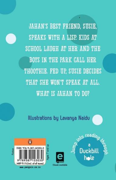 Susie will Not Speak (Hole Books)