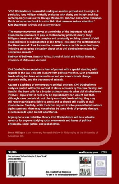 Civil Disobedience: Protest Justification and the Law