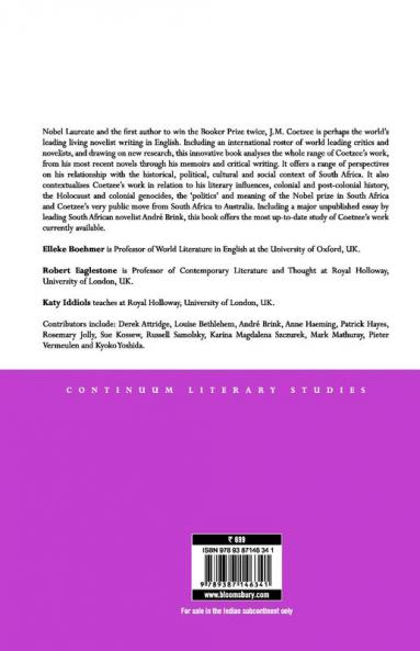 J. M. Coetzee in Context and Theory