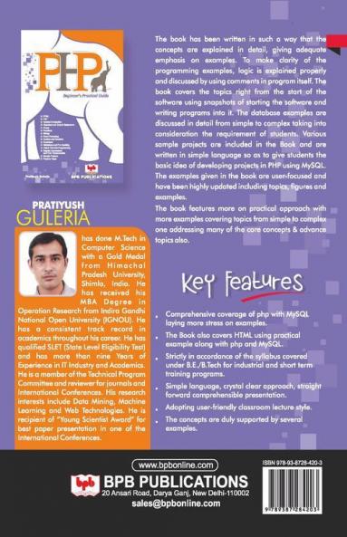 Php Beginner'S Practical Guide