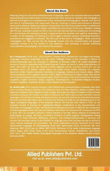 Semantics Stylistics & Pedagogics