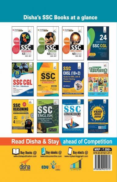 SSC Mathematics Topic-wise LATEST 39 Solved Papers (2010-2017) - 2nd Edition