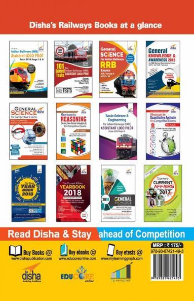20 Practice Sets for Indian Railways (RRB) Assistant Loco Pilot Exam 2018 Stage I
