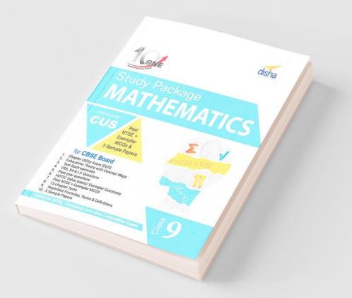 10 in One Study Package for CBSE Mathematics Class 9 with 3 Sample Papers