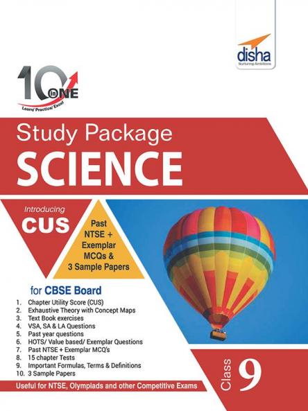 10 in One Study Package for CBSE Science Class 9 with 3 Sample Papers