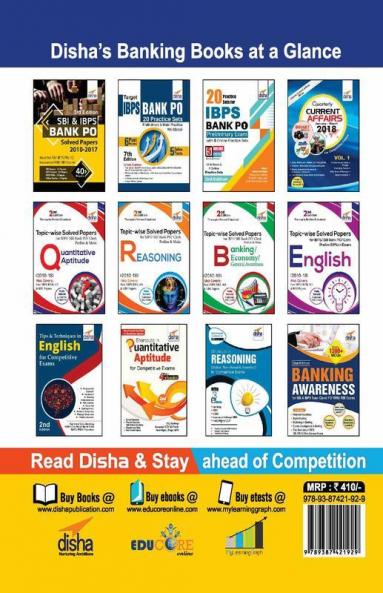 The New SBI Bank PO Guide to Preliminary Exam with 2017 - 2015 Solved Paper 4th Edition