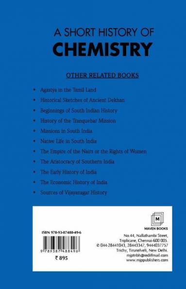 A Short History of Chemistry