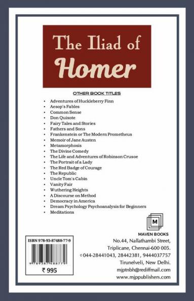 The Iliad of Homer
