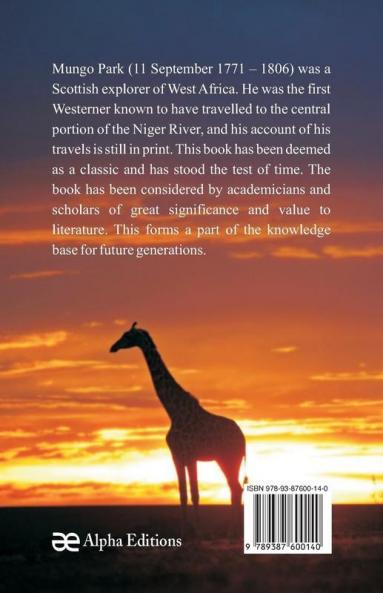 Travels in the Interior of Africa