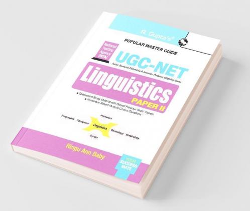 NTA-UGC-NET/JRF : Linguistics (Paper II) Exam Guide