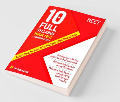 10 Full Syllabus Mock Tests NEET 2024