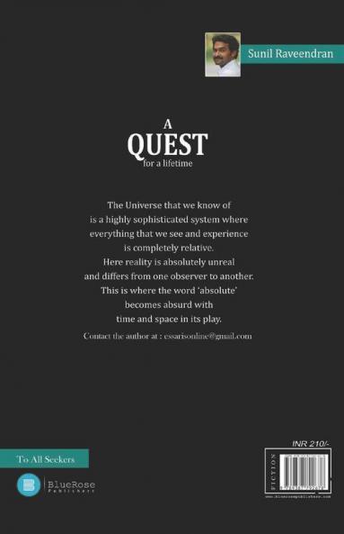 A Quest For A Lifetime