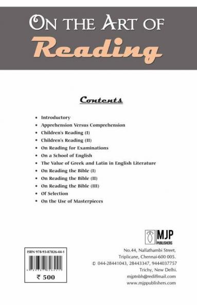 On The Art Of Reading