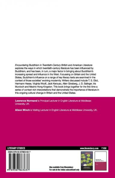 Encountering Buddhism in Twentieth-Century British and American Literature