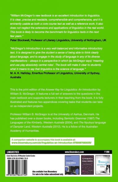 Linguistics: An Introduction