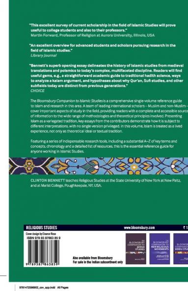 The Bloomsbury Companion to Islamic Studies