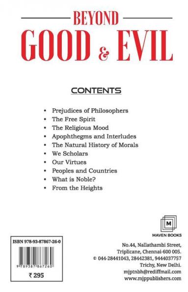 Beyond Good and Evil