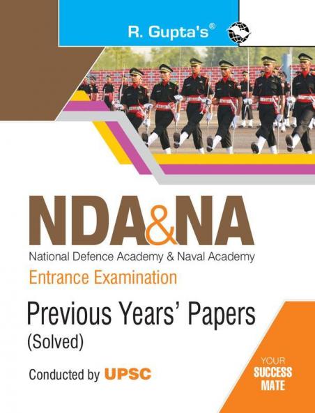 NDA & NA Entrance Examination: Previous Years Papers (Solved) (Big Size)