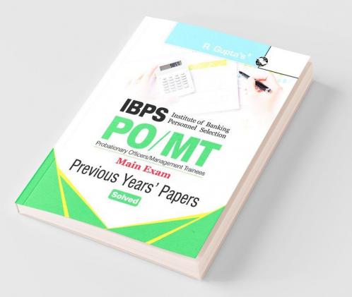 IBPS : PO/MT (Main Exam) Previous Years' Papers (Solved)