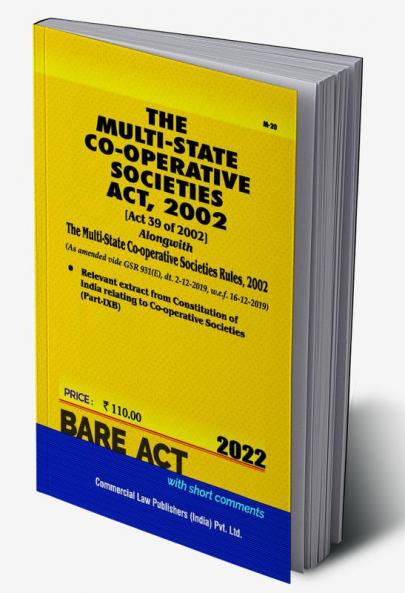 Multi-state Co-Operative Societies Act 2002