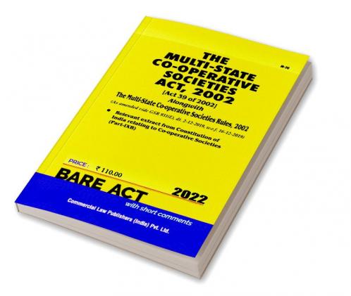 Multi-state Co-Operative Societies Act 2002