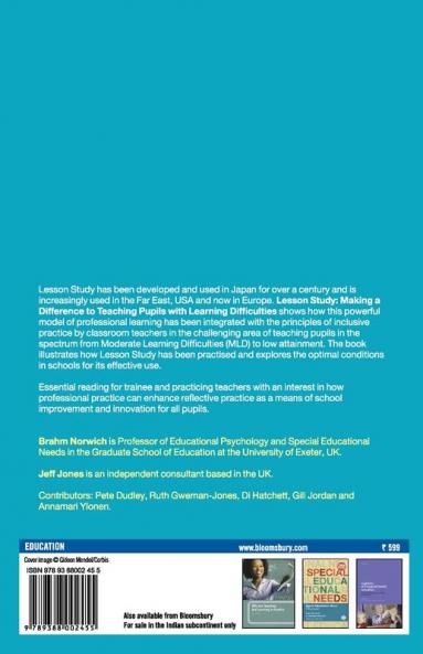 Lesson Study: Making a Difference to Teaching Pupils with Learning Difficulties