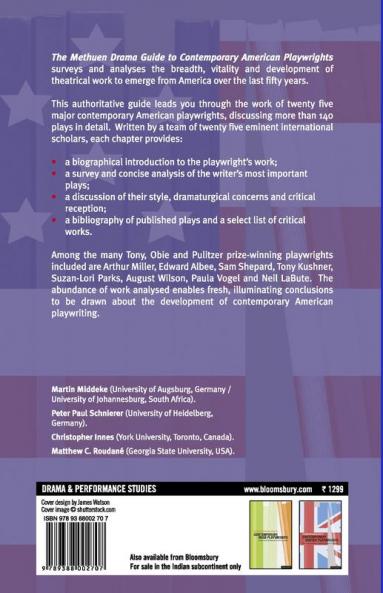 The Methuen Drama Guide to Contemporary American Playwrights