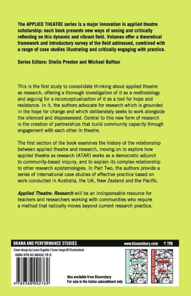 Applied Theatre: Research: Radical Departures